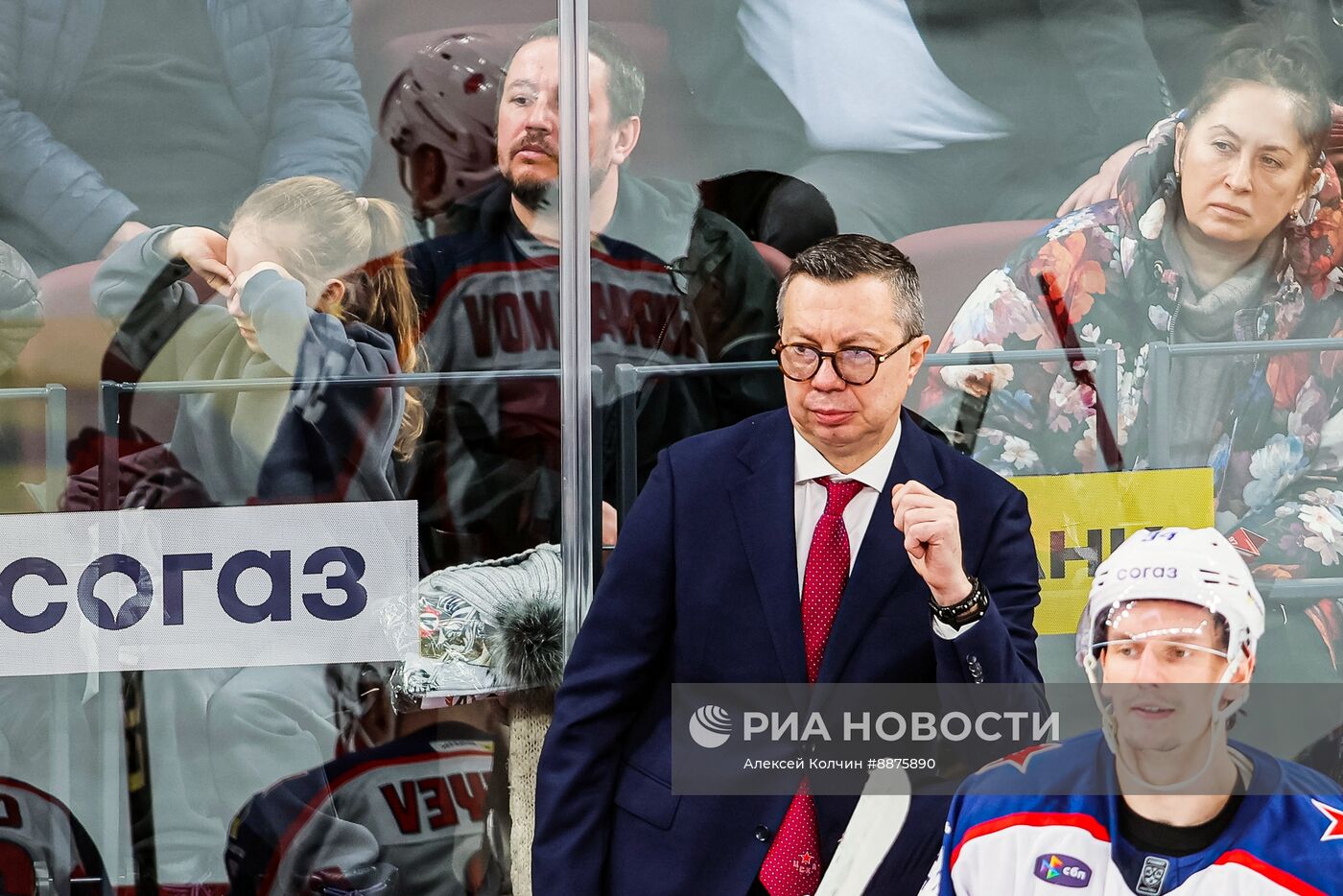 Хоккей. КХЛ. Матч "Автомобилист" - ЦСКА