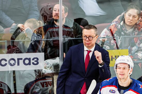 Хоккей. КХЛ. Матч "Автомобилист" - ЦСКА