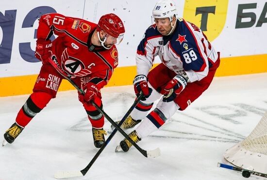 Хоккей. КХЛ. Матч "Автомобилист" - ЦСКА