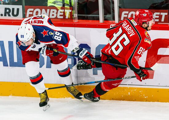 Хоккей. КХЛ. Матч "Автомобилист" - ЦСКА