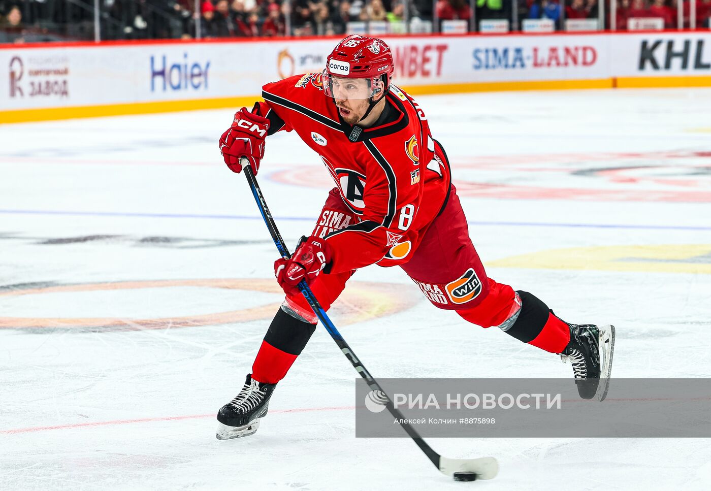 Хоккей. КХЛ. Матч "Автомобилист" - ЦСКА