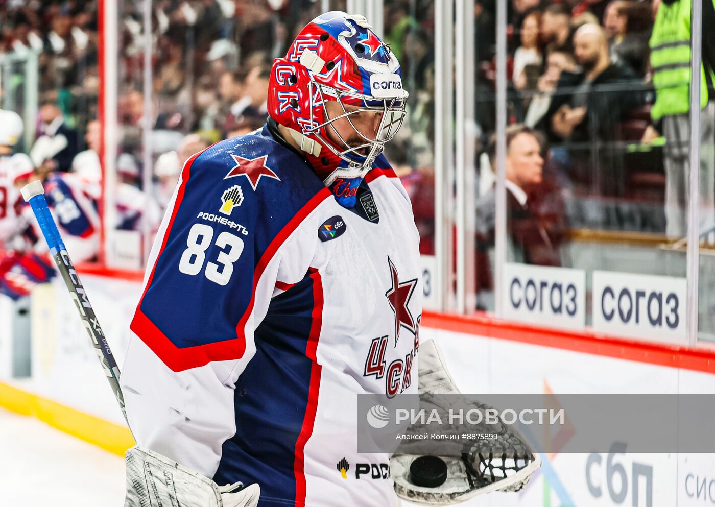 Хоккей. КХЛ. Матч "Автомобилист" - ЦСКА