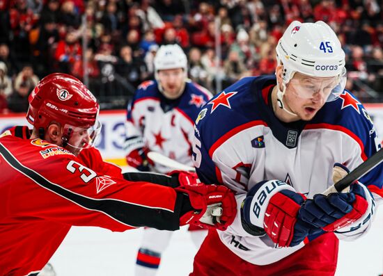 Хоккей. КХЛ. Матч "Автомобилист" - ЦСКА