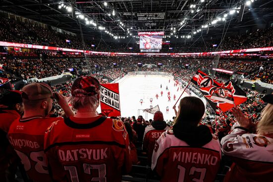 Хоккей. КХЛ. Матч "Автомобилист" - ЦСКА