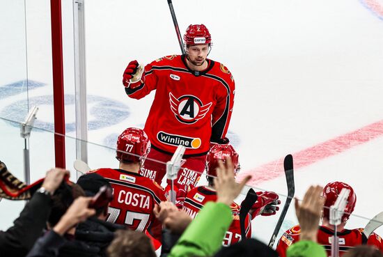 Хоккей. КХЛ. Матч "Автомобилист" - ЦСКА