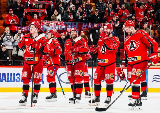 Хоккей. КХЛ. Матч "Автомобилист" - ЦСКА