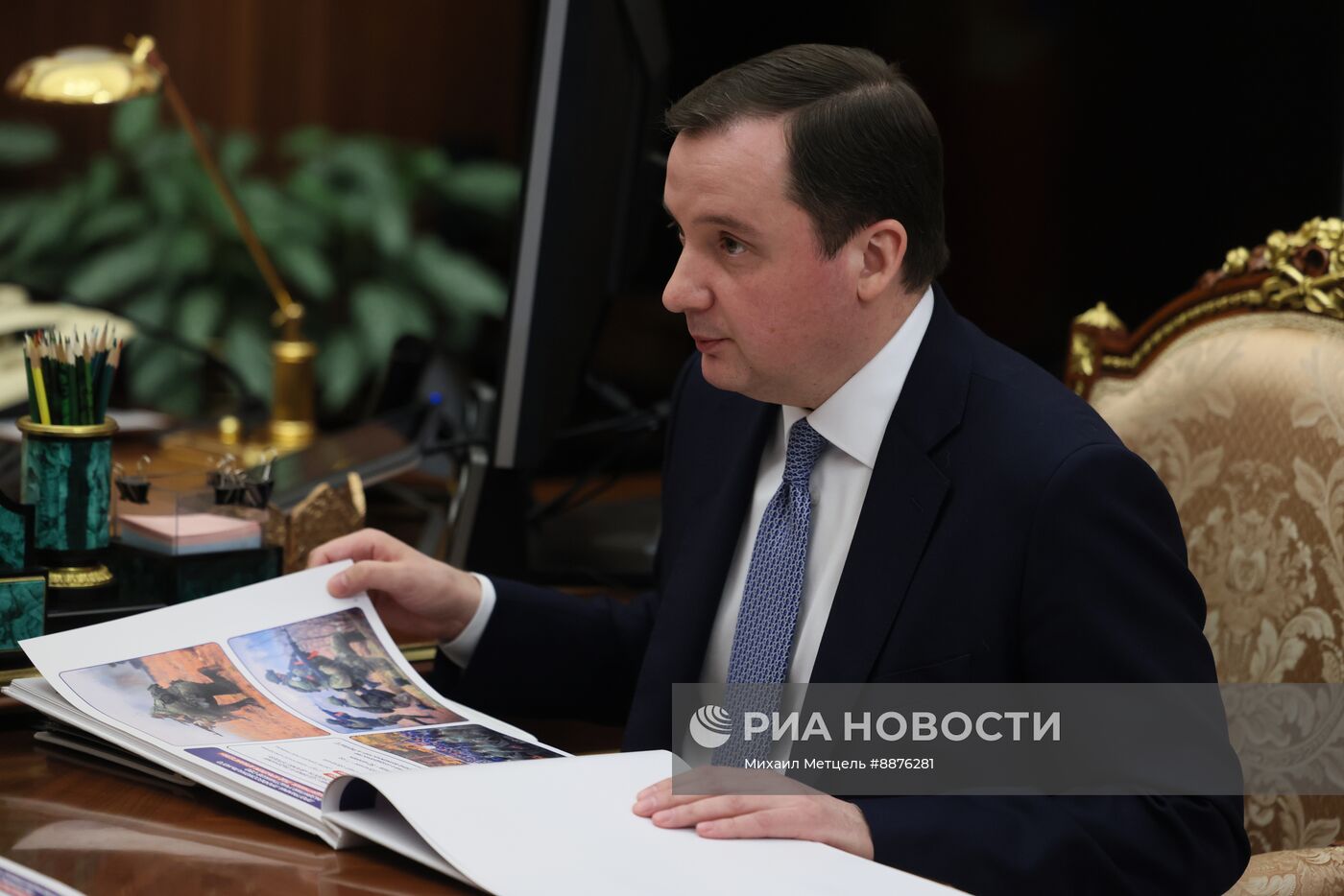 Президент Владимир Путин встретился с губернатором Архангельской области Александром Цыбульским