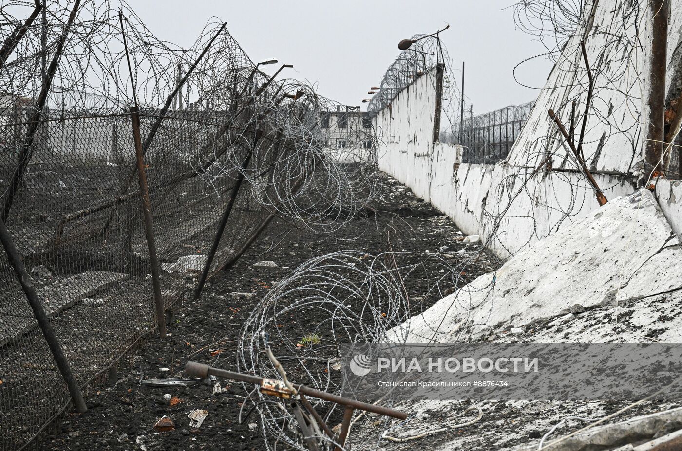 Освобожденное село Малая Локня в Суджанском районе Курской области