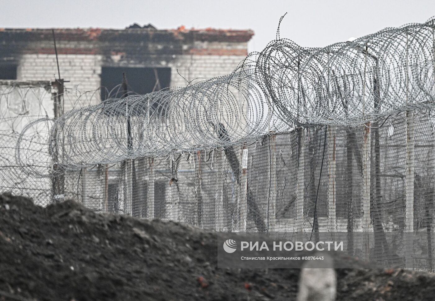 Освобожденное село Малая Локня в Суджанском районе Курской области