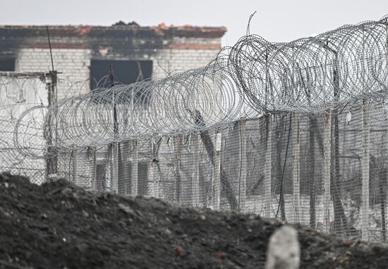 Освобожденное село Малая Локня в Суджанском районе Курской области