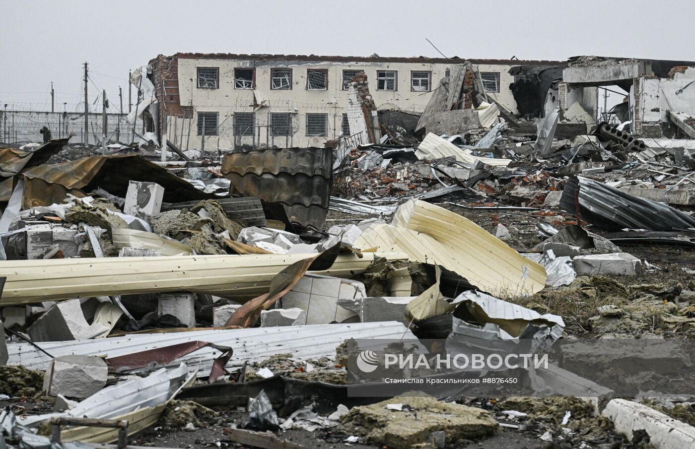 Освобожденное село Малая Локня в Суджанском районе Курской области