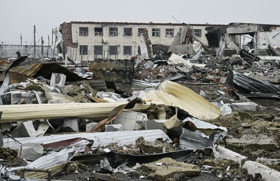 Освобожденное село Малая Локня в Суджанском районе Курской области