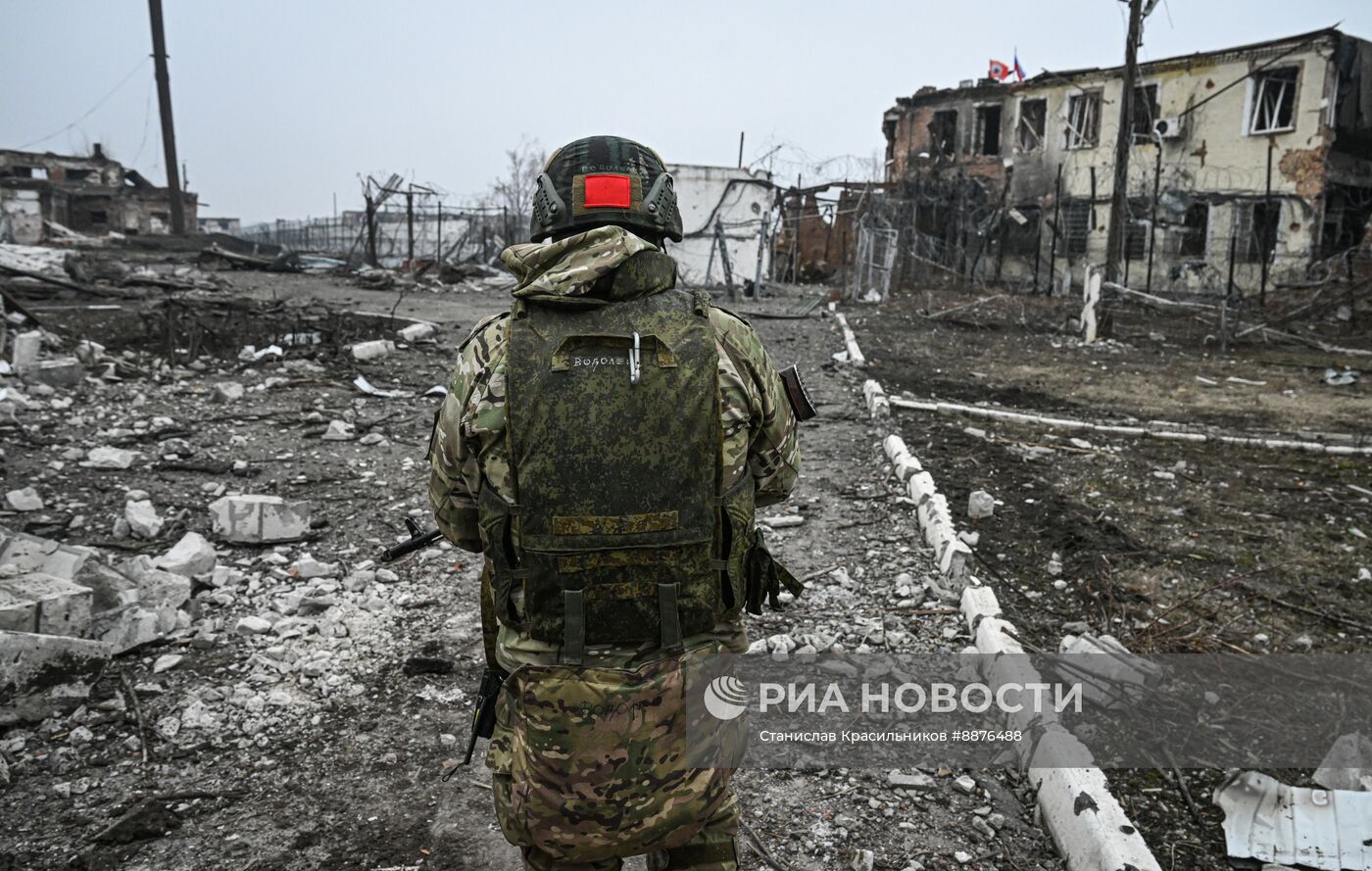 Освобожденное село Малая Локня в Суджанском районе Курской области