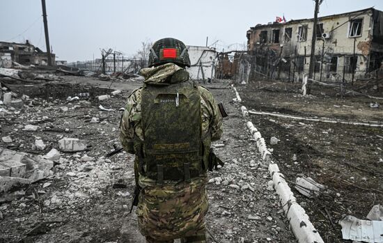 Освобожденное село Малая Локня в Суджанском районе Курской области