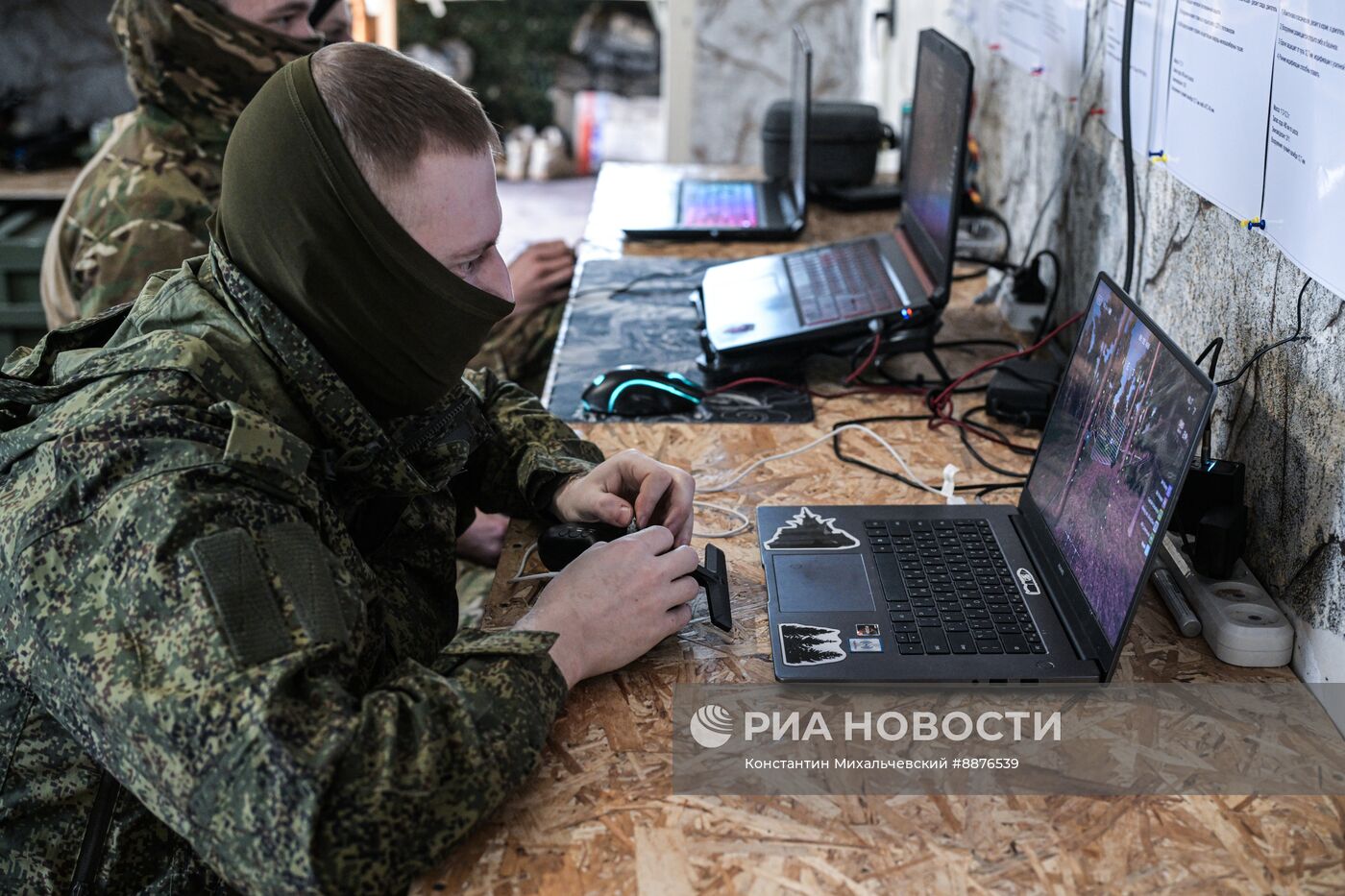 Предполётная подготовка операторов БПЛА в Запорожской области