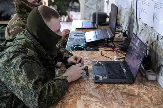 Предполётная подготовка операторов БПЛА в Запорожской области