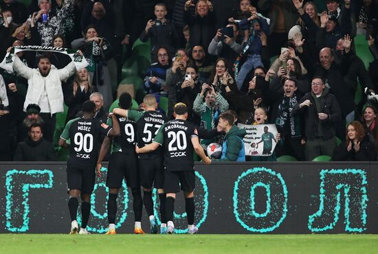 Футбол. Кубок России. Матч "Краснодар" - "Ахмат"