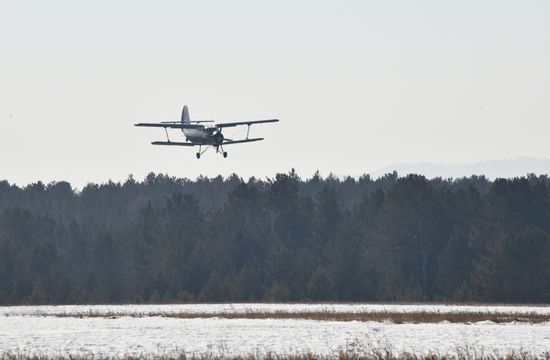 Учения пожарного десанта авиалесоохраны