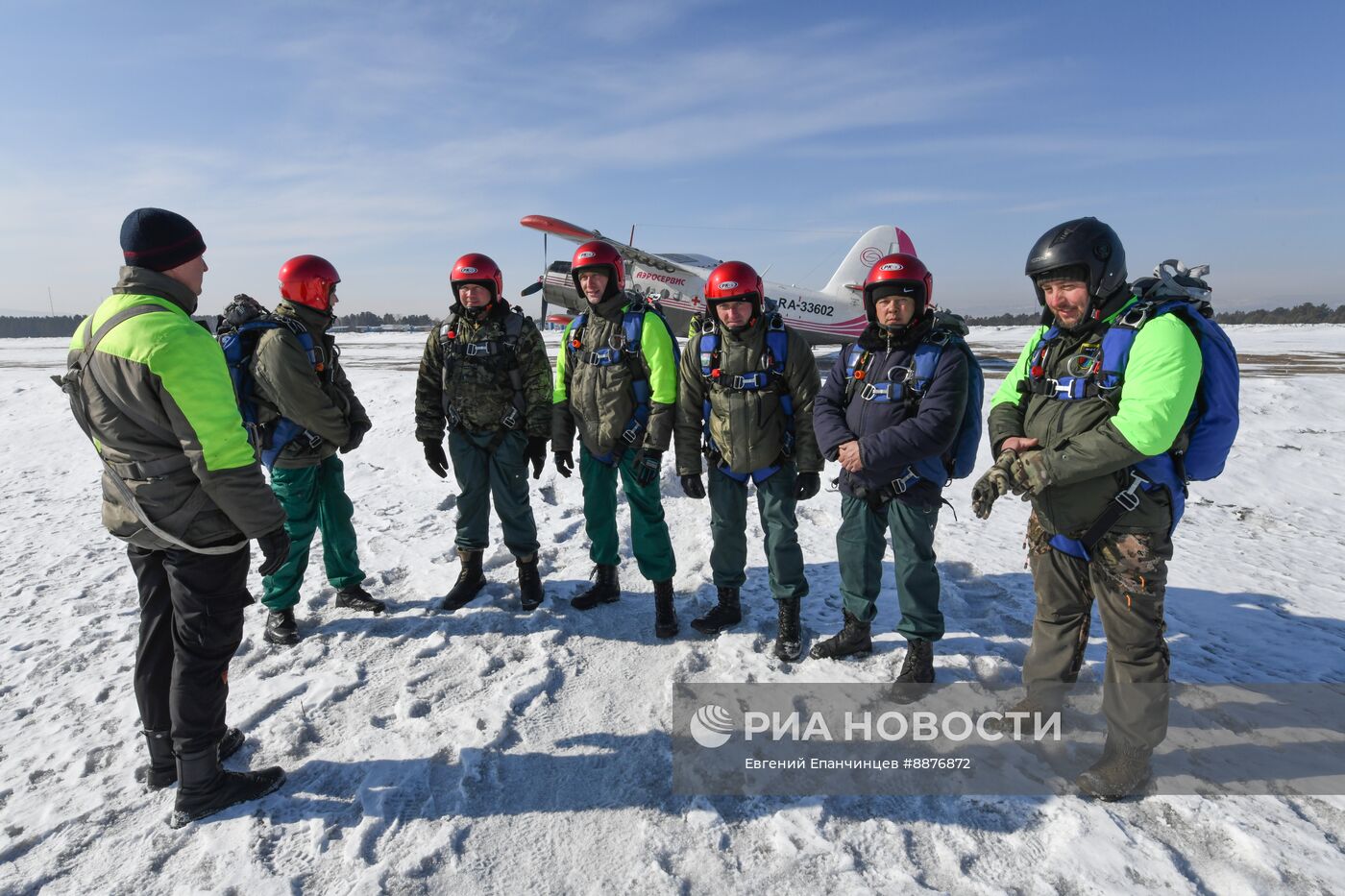 Учения пожарного десанта авиалесоохраны
