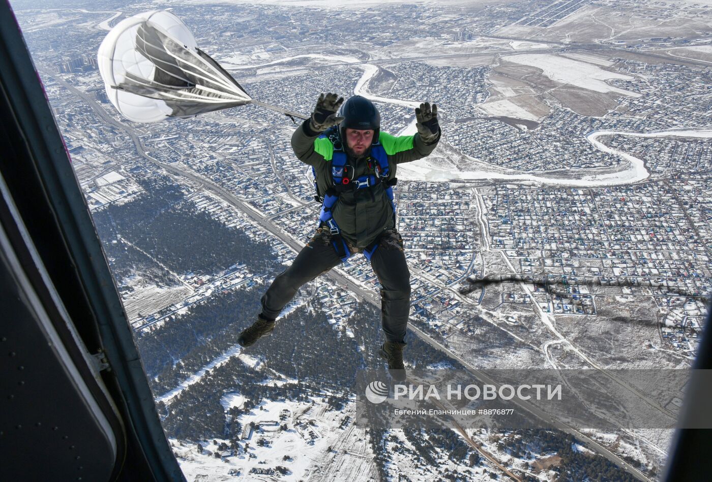 Учения пожарного десанта авиалесоохраны