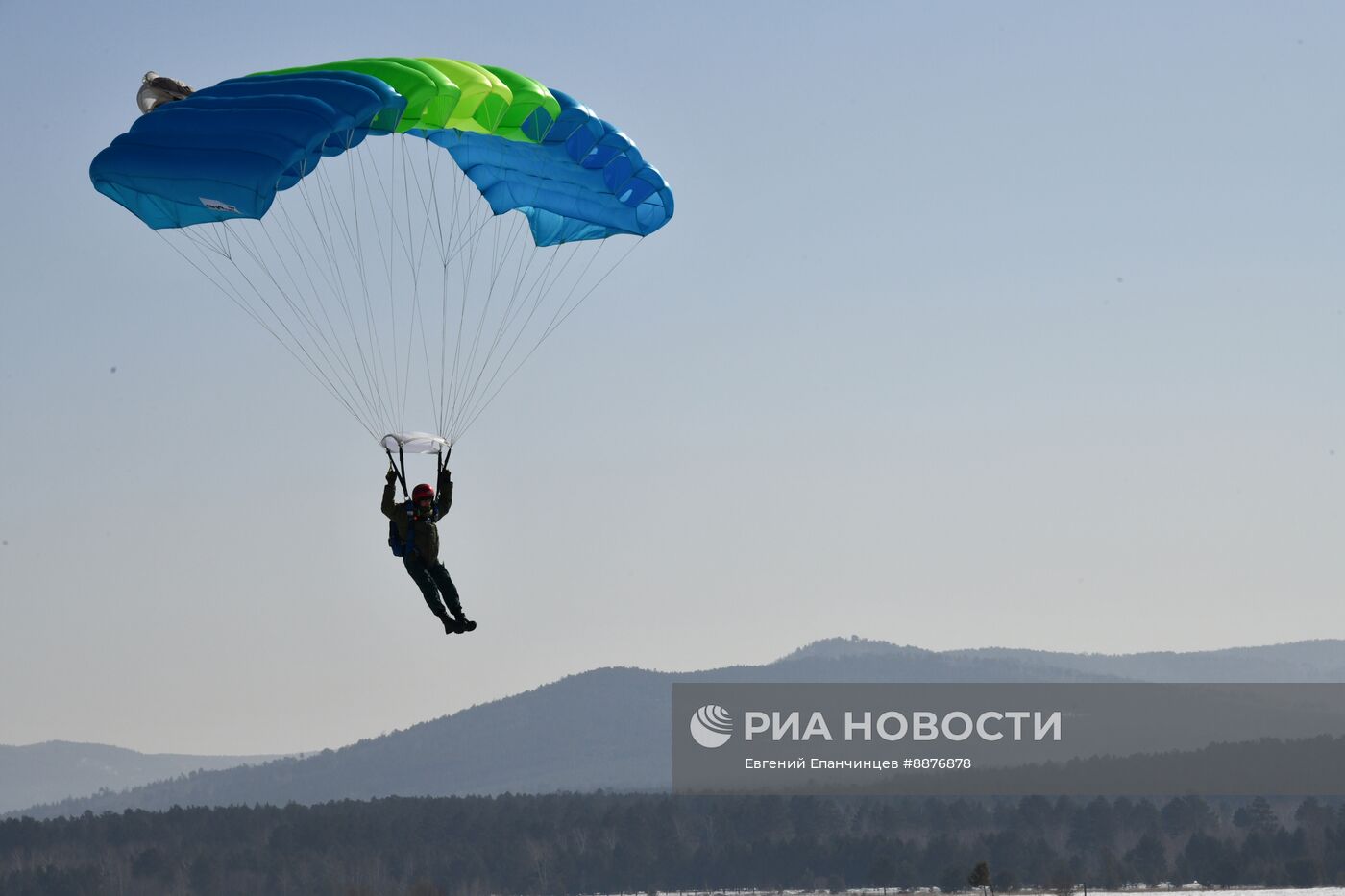 Учения пожарного десанта авиалесоохраны