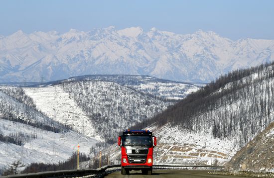 Работа предприятия "Удоканская медь"