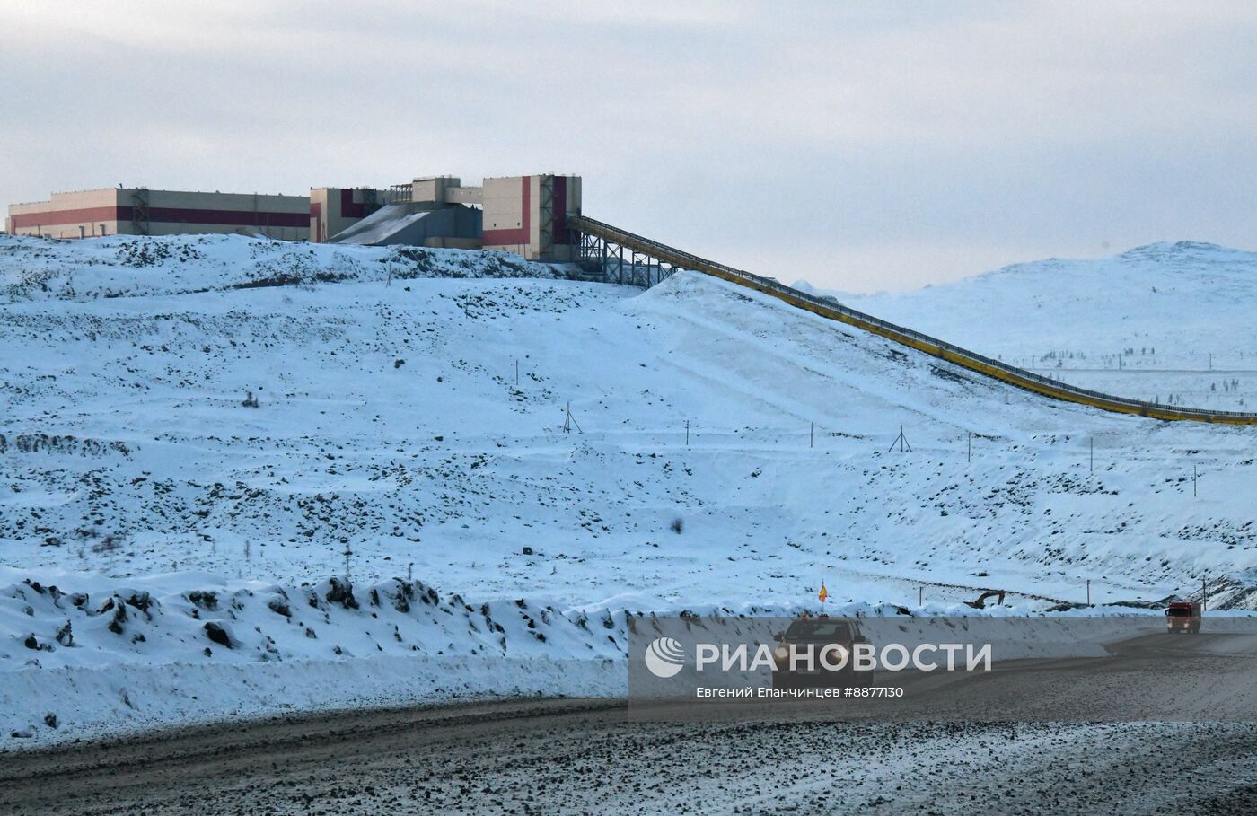 Работа предприятия "Удоканская медь"
