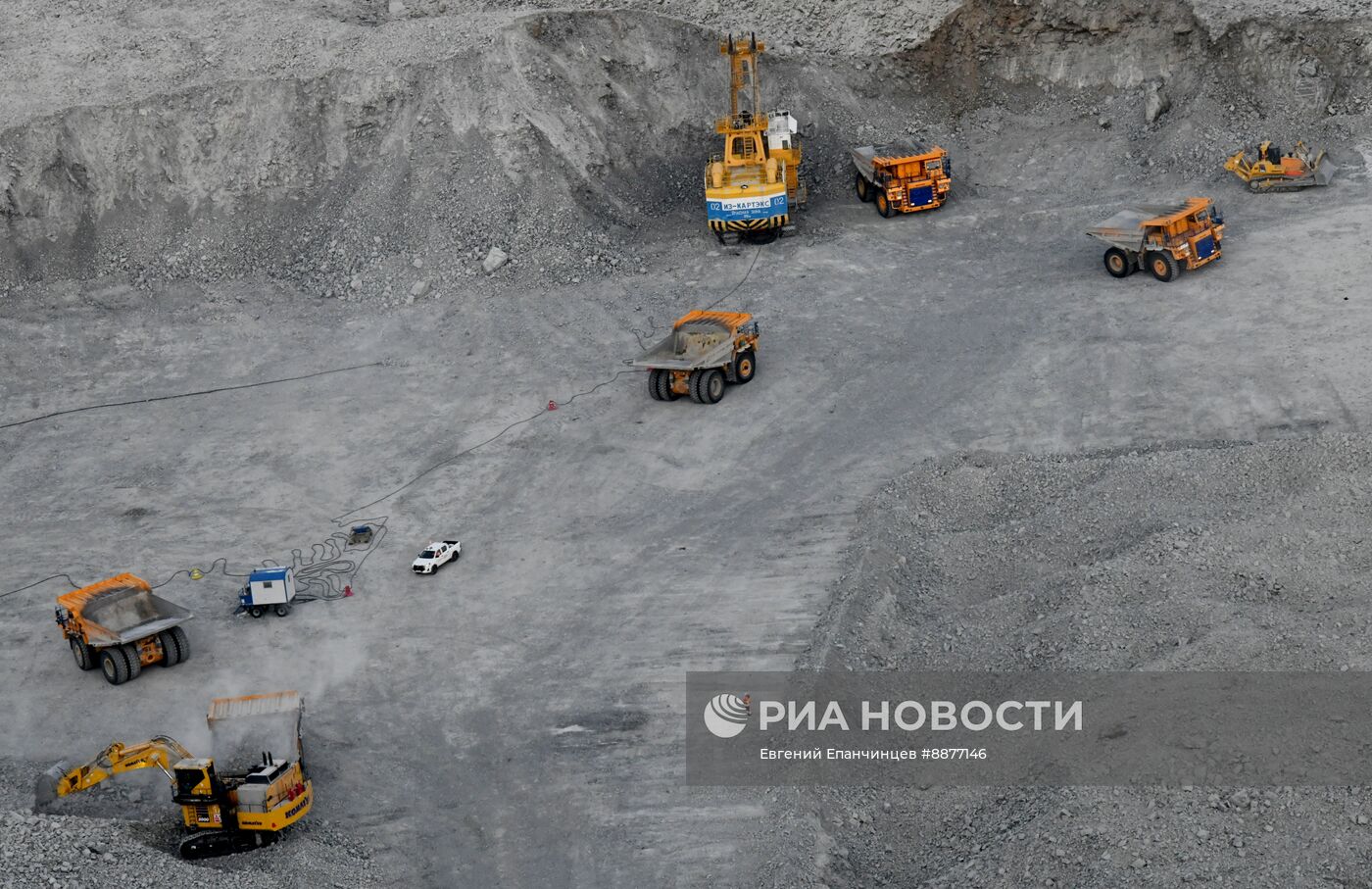 Работа предприятия "Удоканская медь"