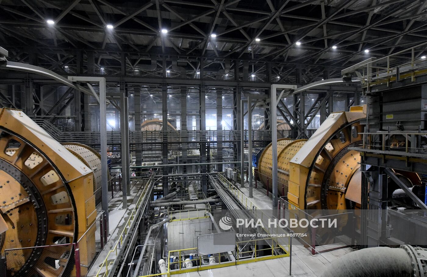 Работа предприятия "Удоканская медь"