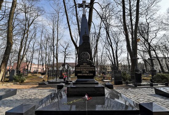 В Минске освятили мемориальный крест на братской могиле солдат Русской императорской армии