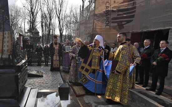 В Минске освятили мемориальный крест на братской могиле солдат Русской императорской армии