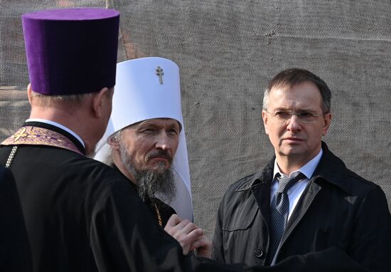 В Минске освятили мемориальный крест на братской могиле солдат Русской императорской армии