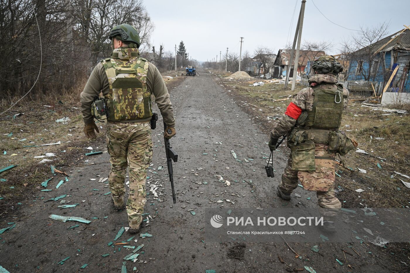 Освобожденные села в Курской области