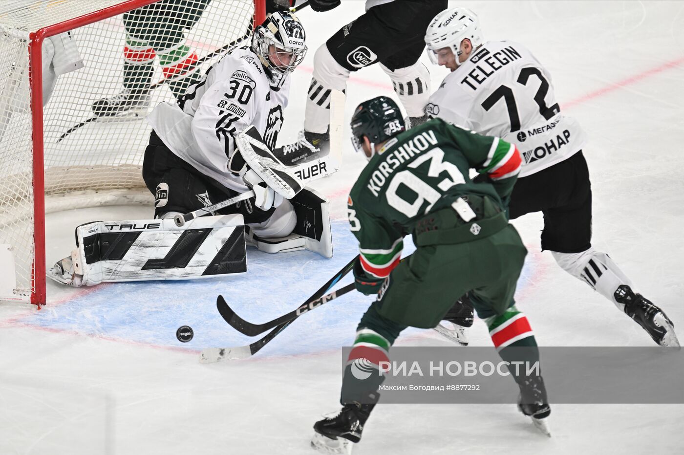 Хоккей. КХЛ. Матч "Ак Барс" - "Трактор"