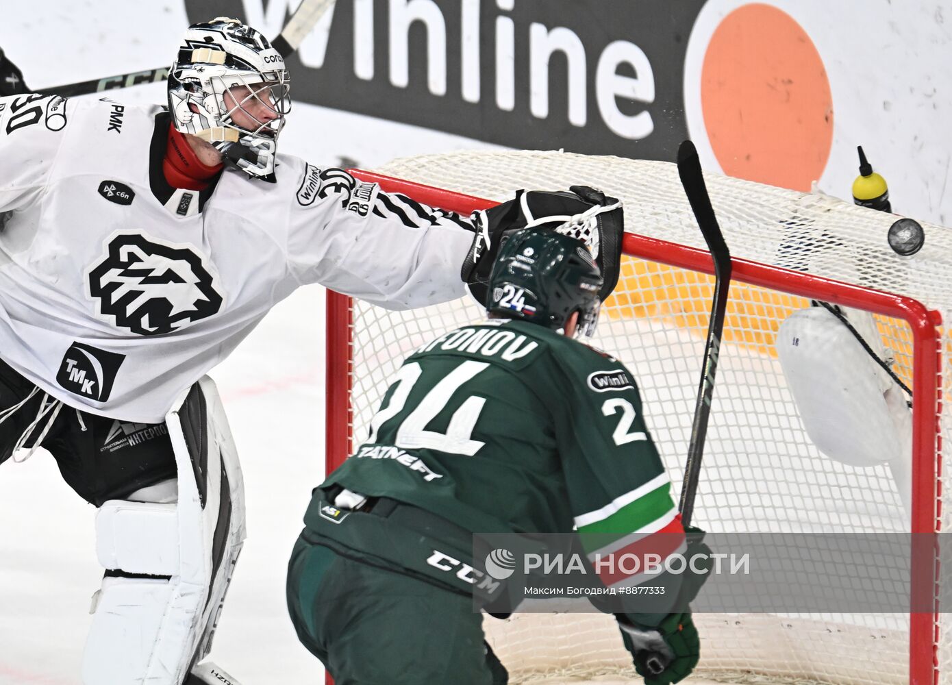 Хоккей. КХЛ. Матч "Ак Барс" - "Трактор"