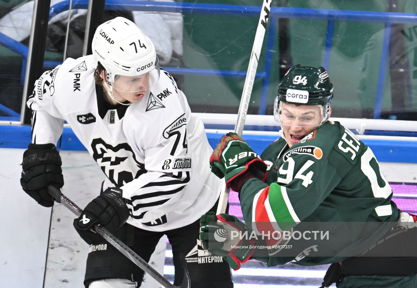 Хоккей. КХЛ. Матч "Ак Барс" - "Трактор"