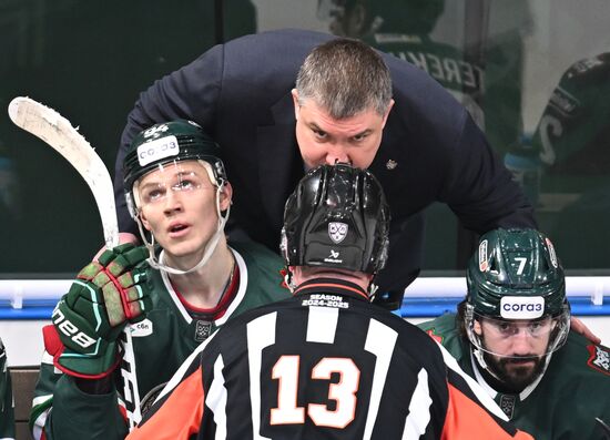 Хоккей. КХЛ. Матч "Ак Барс" - "Трактор"