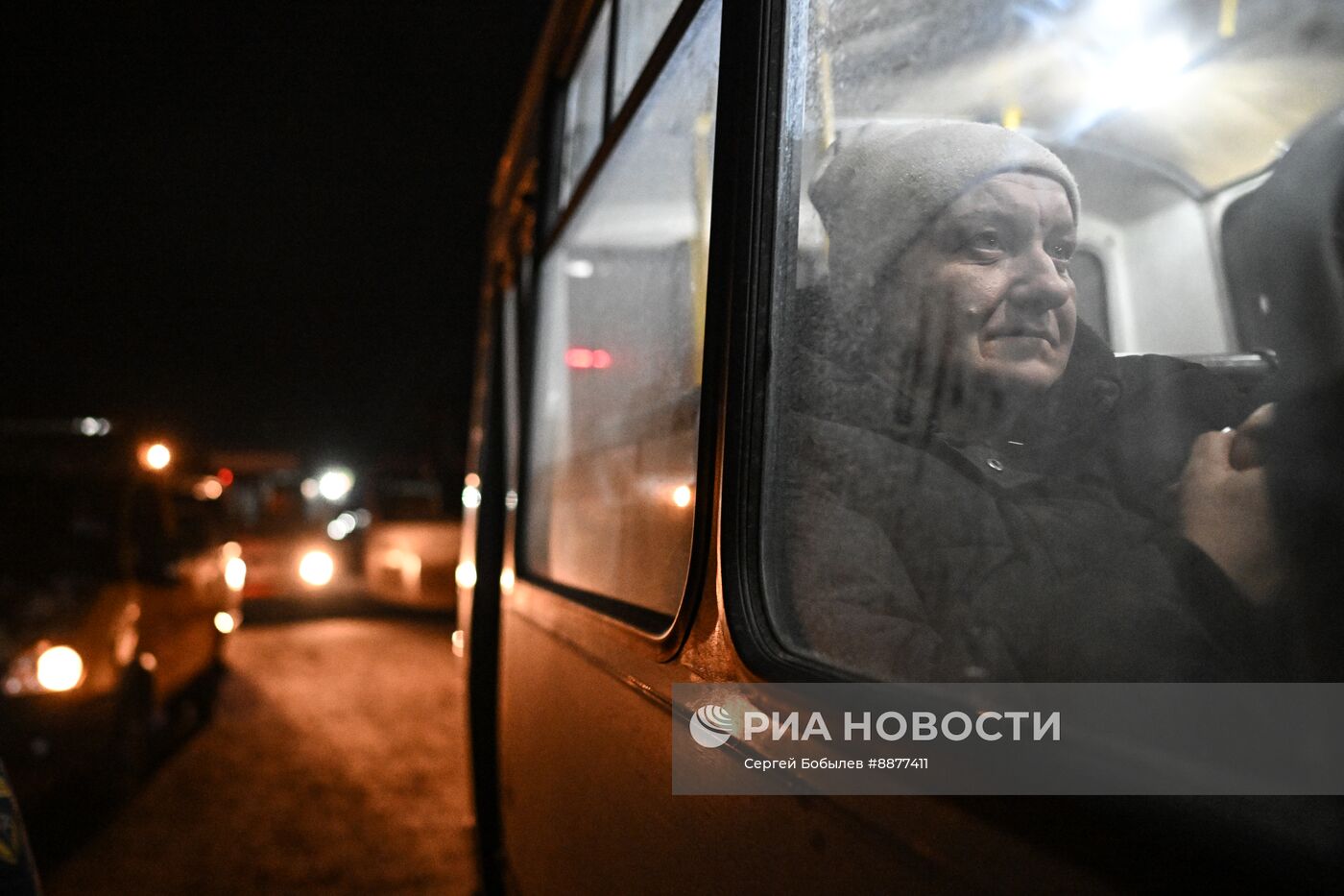 Эвакуация беженцев спецназом "Ахмат" из Суджанского района