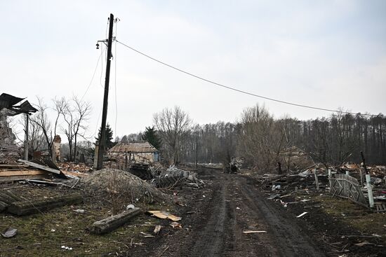 Освобожденные села в Курской области