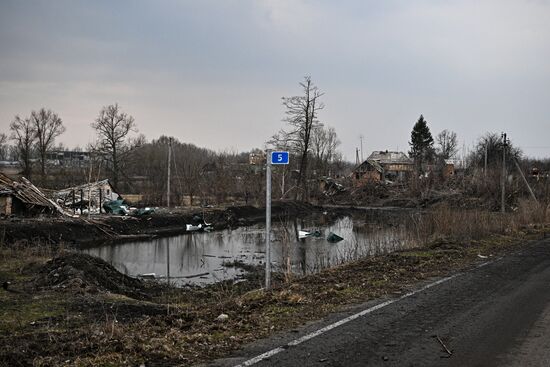 Освобожденные села в Курской области