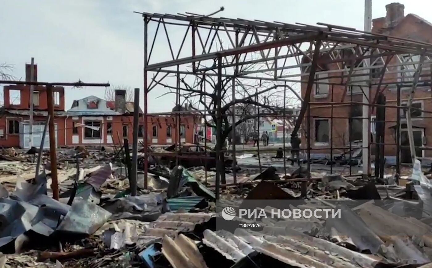 Суджа после освобождения российскими военными