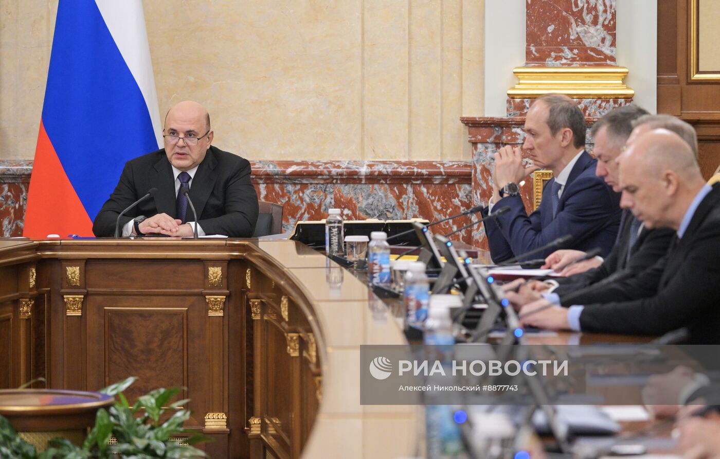 Премьер-министр Михаил Мишустин провел заседание правительства РФ