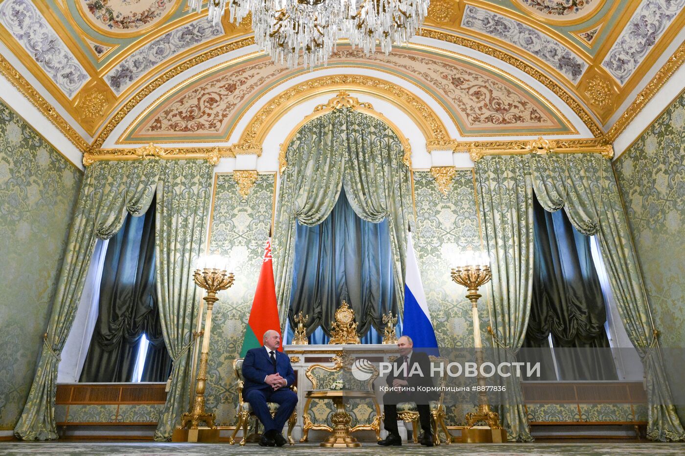 Встреча президента Владимира Путина с президентом Белоруссии Александром Лукашенко