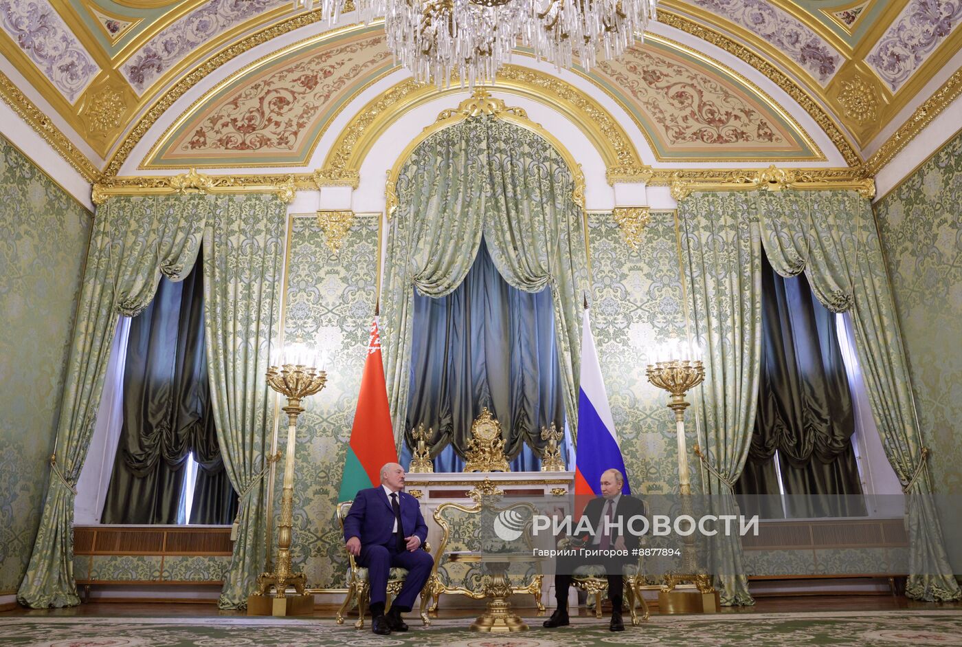 Встреча президента Владимира Путина с президентом Белоруссии Александром Лукашенко
