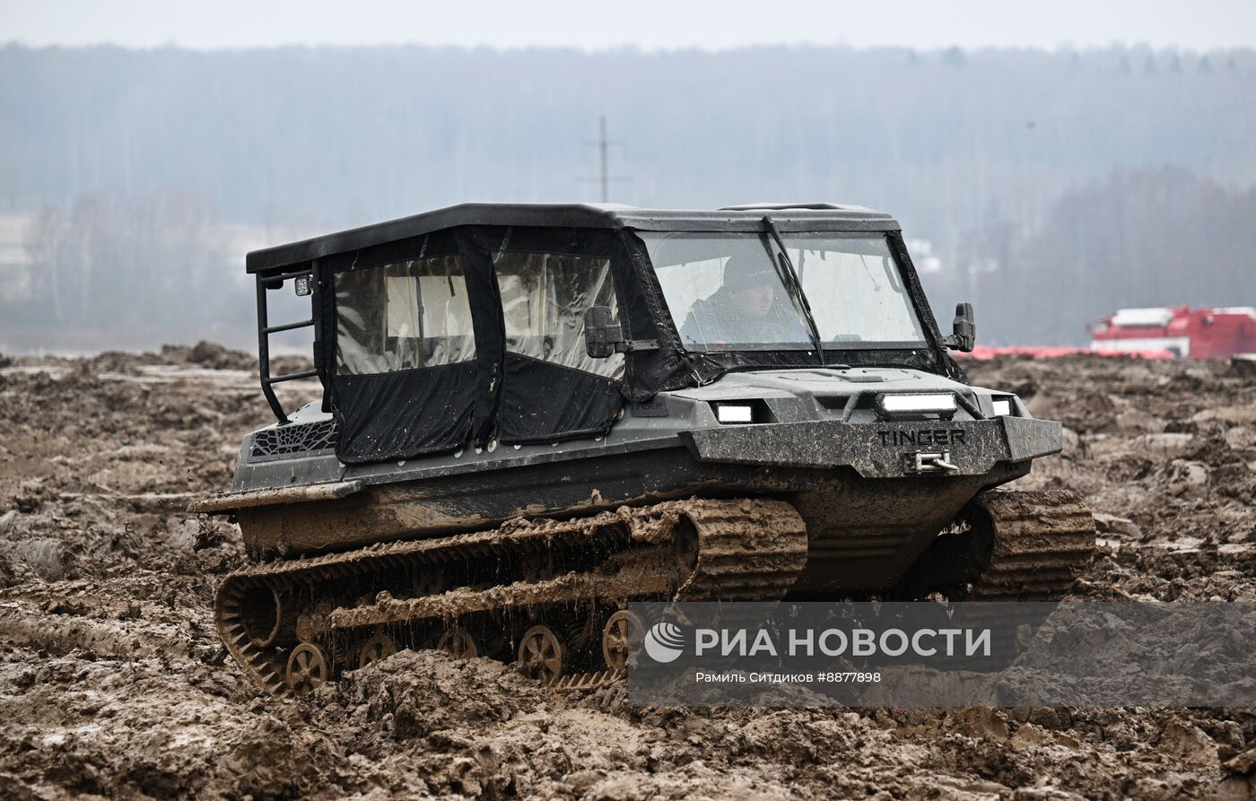 Учения по тушению лесных и торфяных пожаров