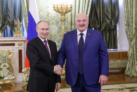 Встреча президента Владимира Путина с президентом Белоруссии Александром Лукашенко