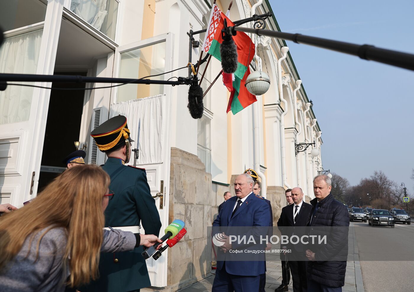 Встреча президента Владимира Путина с президентом Белоруссии Александром Лукашенко