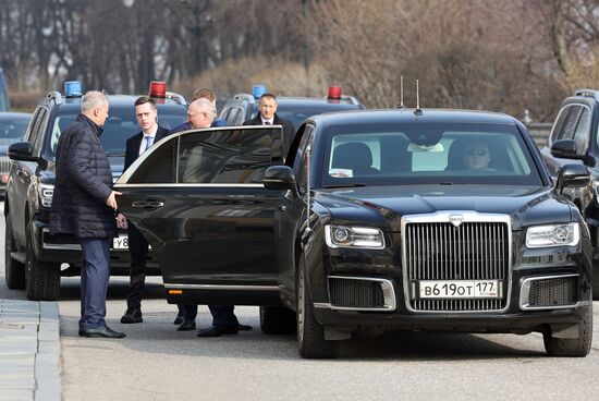 Встреча президента Владимира Путина с президентом Белоруссии Александром Лукашенко