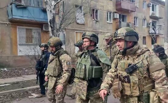 Д. Пушилин и С. Кириенко посетили Курахово