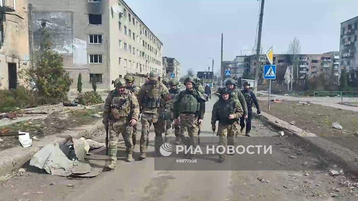 Д. Пушилин и С. Кириенко посетили Курахово